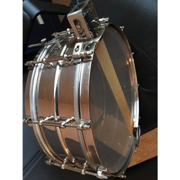 Custom Ludwig 5x14&quot; Super Sensitive Brass Snare Drum w/ Parallel Snare System 1935 nickel brass