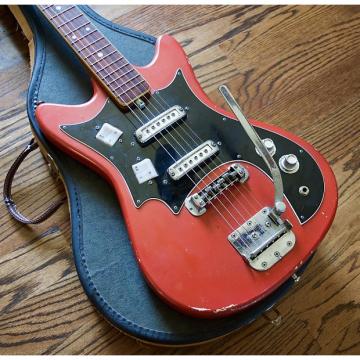 Custom 1968 Truetone 300T Kay Kawai Electric Guitar w/ Vintage Case