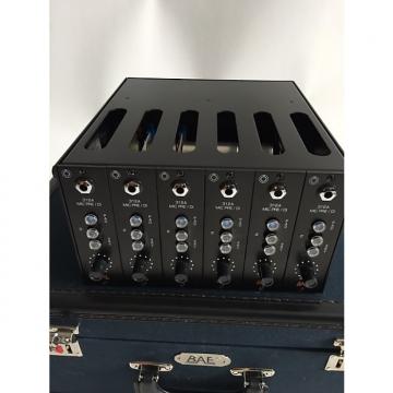 Custom BAE 312A 500 Series Modules (6) + Lunchbox 2015 Black / Beige