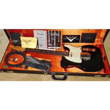 Custom Fender 1963 Telecaster Relic Electric Guitar*Custom Shop*2016*Aged Black