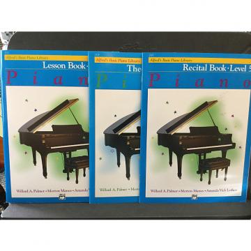 Custom Alfred's Basic Piano. Library Level 5 - Lesson