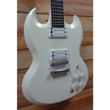 Custom Used 2013 Gibson USA SG Baritone Electric Guitar Alpine White w/Case