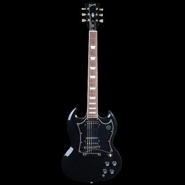 Custom Gibson SG Standard Electric Guitar Ebony with Case - Pre Owned in Excellent Condition