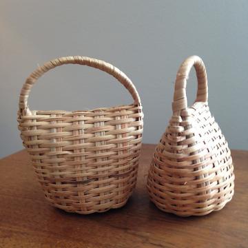 Custom Basket Rattle, Handmade in Cameroon