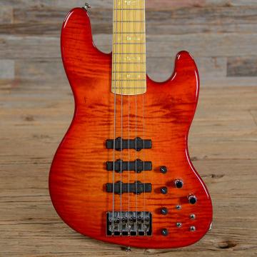 Custom Wilkins Custom 5-String Bass Sunburst USED (s506)