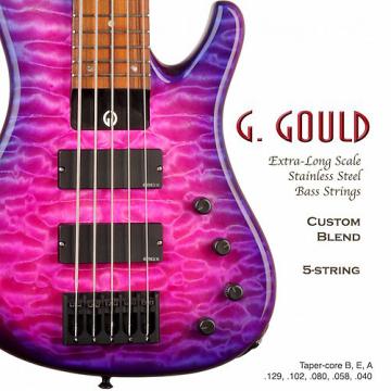 Custom G. Gould G. Gould Custom Gauge 5 String Bass Set