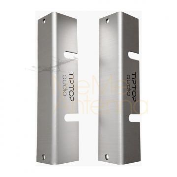 Custom Tiptop Audio Z-Ears Standard Rack Mount (Silver, Pair) - Eurorack Module Rack Parts