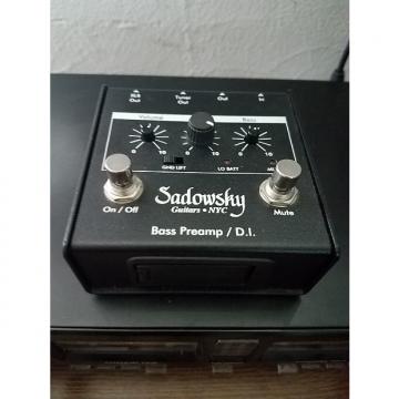Custom Sadowsky  Bass Preamp/DI  black