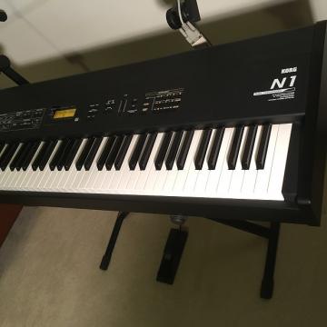 Custom Korg N1 Keyboard Synth 1997 Black