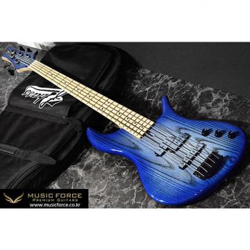 Custom F-Bass VF5-PJ Passive 2016 Faded Blue Burst Gloss
