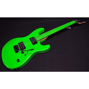 Custom Dean Custom Zone 2 HB Electric Guitar Florescent Green Professionally Set Up!