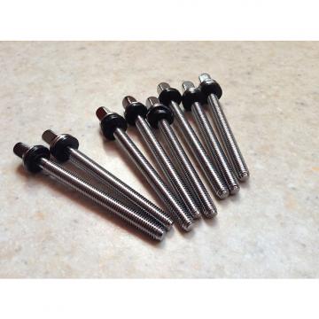 Custom (NEW)-Set of 8 DW *stainless steel* drum lug tension rod bolts