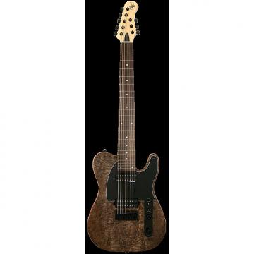 Custom Michael Kelly 508 Black Burl 8-string electric guitar - NEW