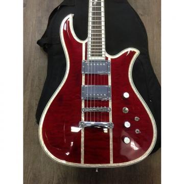 Custom B.C. Rich Classic Deluxe Eagle Electric Guitar (RED)