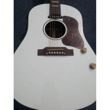 Custom Shop White John Lennon Acoustic Electric Guitar