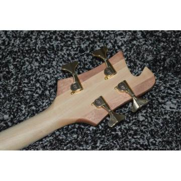 Walnut Body Lemmy Kilmister  Rickenbacker 4003 Matte Carved Natural Bass Back Strap
