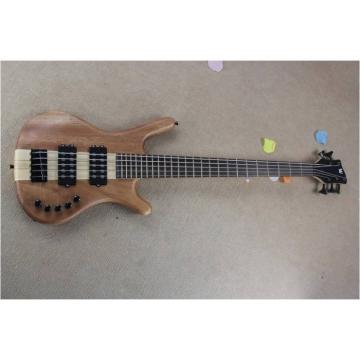 Custom Warwick 5 Strings Natural Electric Bass