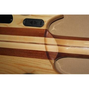 Custom Shop Washburn 6 String One Piece Neck Through Body Bass