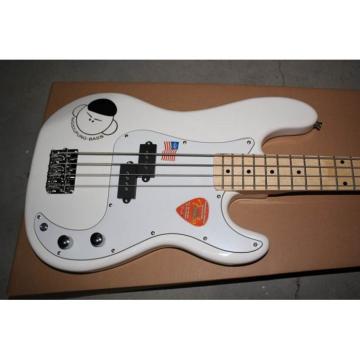 Custom Shop Fender White Precision Bass