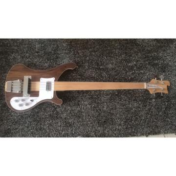 Custom Shop 4003 Walnut Wood Naturalglo Fretless Bass