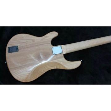 Custom Natural Gloss 5 String Music Man S.U.B. Ray5 Electric Bass Passive Pickups