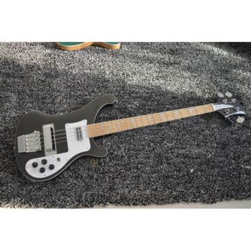 Custom Jetglo 4003 Rickenbacker Black Bass Maple Fretboard