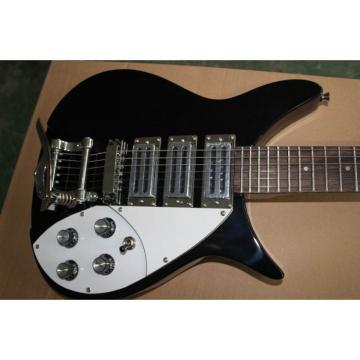 Rickenbacker 381 Black 3 Pickups Electric Guitar