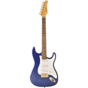 Jay Turser 300QMT Series Electric Guitar Trans Blue