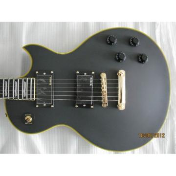 Custom Shop ESP Matt Finish Black Electric Guitar