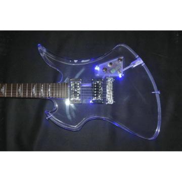 Fernandes Burny MG-360s Acrylic Mocking Bird Electric Guitar BC Rich