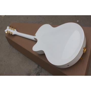 Custom White 6120 Setzer Nashville Electric Guitar