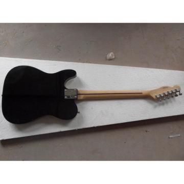 Custom Telecester 6 Strings Black Electric Guitar