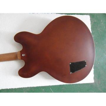 Custom Tom Delonge ES-333 Natural Semi Hollow Body Electric Guitar