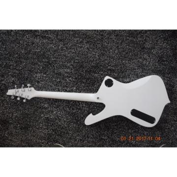 Custom Shop White Iceman Ibanez 6 String Electric Guitar