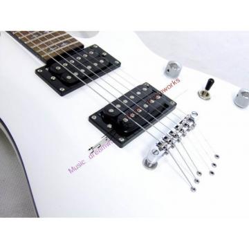 Custom Shop White Schecter J l7 Electric Guitar