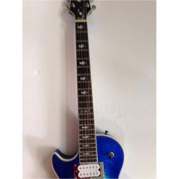 Custom Shop Robot Left Handed Blue Ace Frehley Robot Electric Guitar