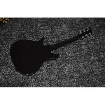 Custom Shop Rickenbacker 325 Jetglo Black 6 String Electric Guitar