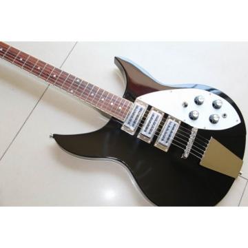 Custom Shop Rickenbacker 325C64 Jetglo Black Electric Guitar
