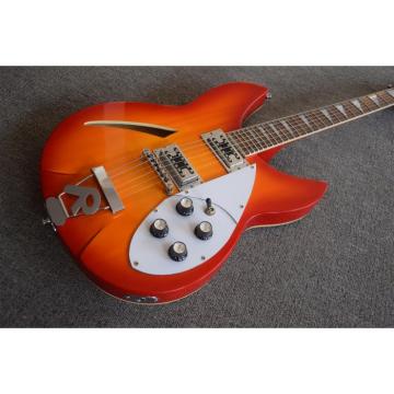 Custom Shop Rickenbacker 330 Fireglo Electric Guitar Neck Through Body
