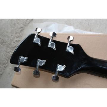Custom Shop Rickenbacker 330 Black Electric Guitar