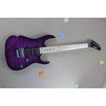 Custom Shop Purple Quilted Maple Top Kramer Electric Guitar