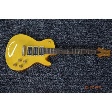Custom Shop Paul Reed Smith Yellow Santana Flame Maple Top Electric Guitar