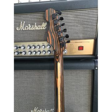 Custom Shop Orford Cedar Stratocaster Zebra Body and Neck Electric Guitar