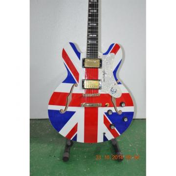 Custom Shop Noel Gallagher British Flag Electric Guitar
