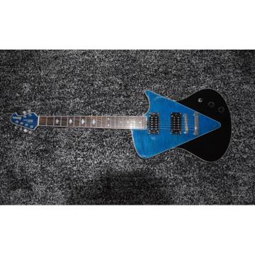 Custom Shop Music Man Blue Black Armada Ernie Ball Electric Guitar