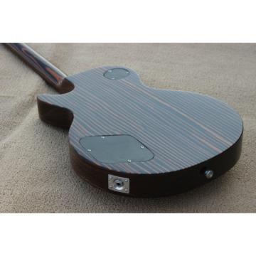 Custom Shop LP Zebra Wood Electric Guitar