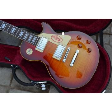 Custom Shop LP Sunburst Maple Top Electric Guitar