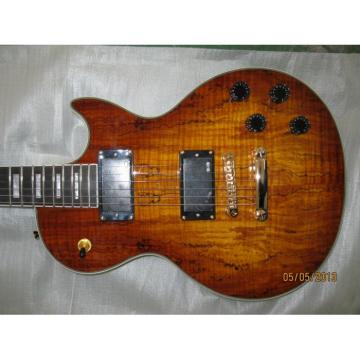 Custom Shop LP Spalted Maple American Dead Wood Electric Guitar