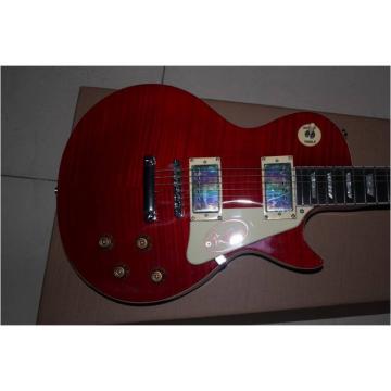Custom Shop LP Slash Flame Maple Top Red Electric Guitar