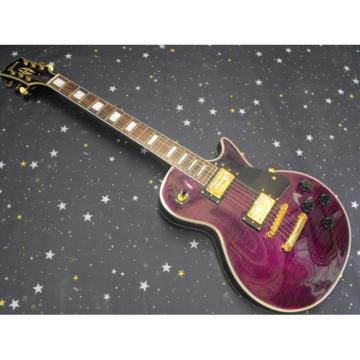 Custom Shop LP Purple Electric Guitar